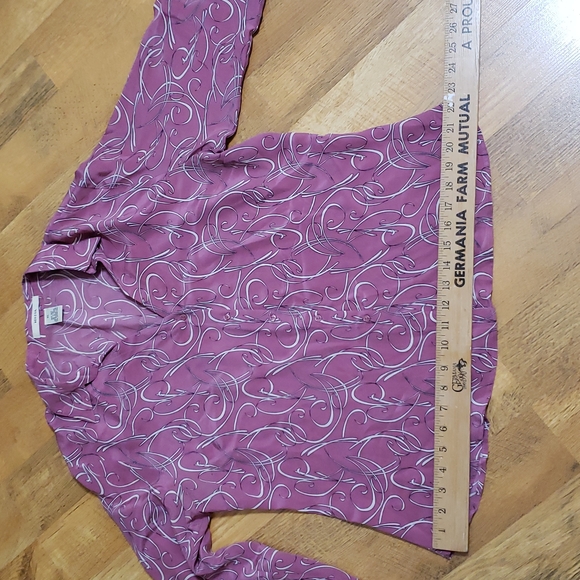 100% Pink Silk blouse...size XL ladies - Picture 12 of 12